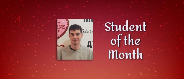 Student of the Month: Donavan Mehmel