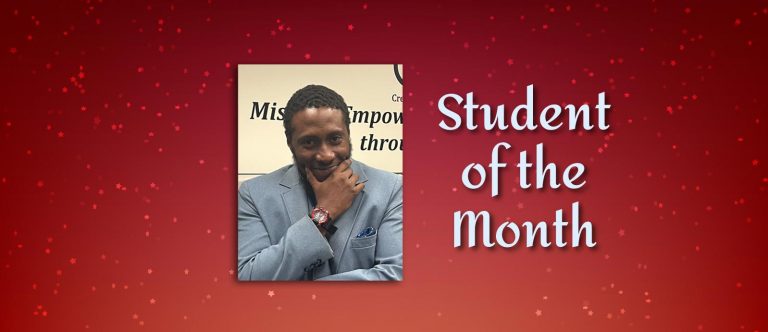 Student of the Month J.M.